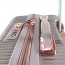 Kit de 4 Malas Milano™ em ABS Reforçado com Giro 360° e Design Antirrisco